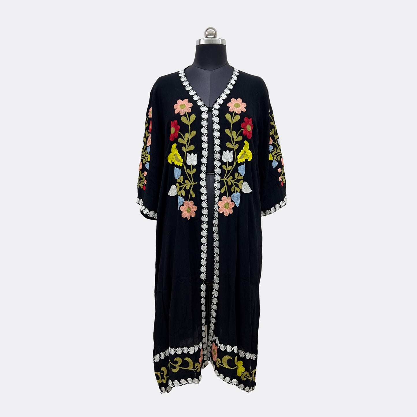 KIMONO / REF: 3844FKP-BLACK