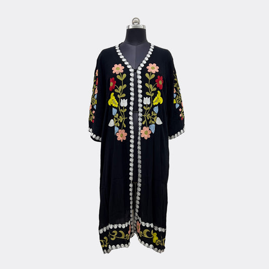 KIMONO / REF: 3844FKP-BLACK