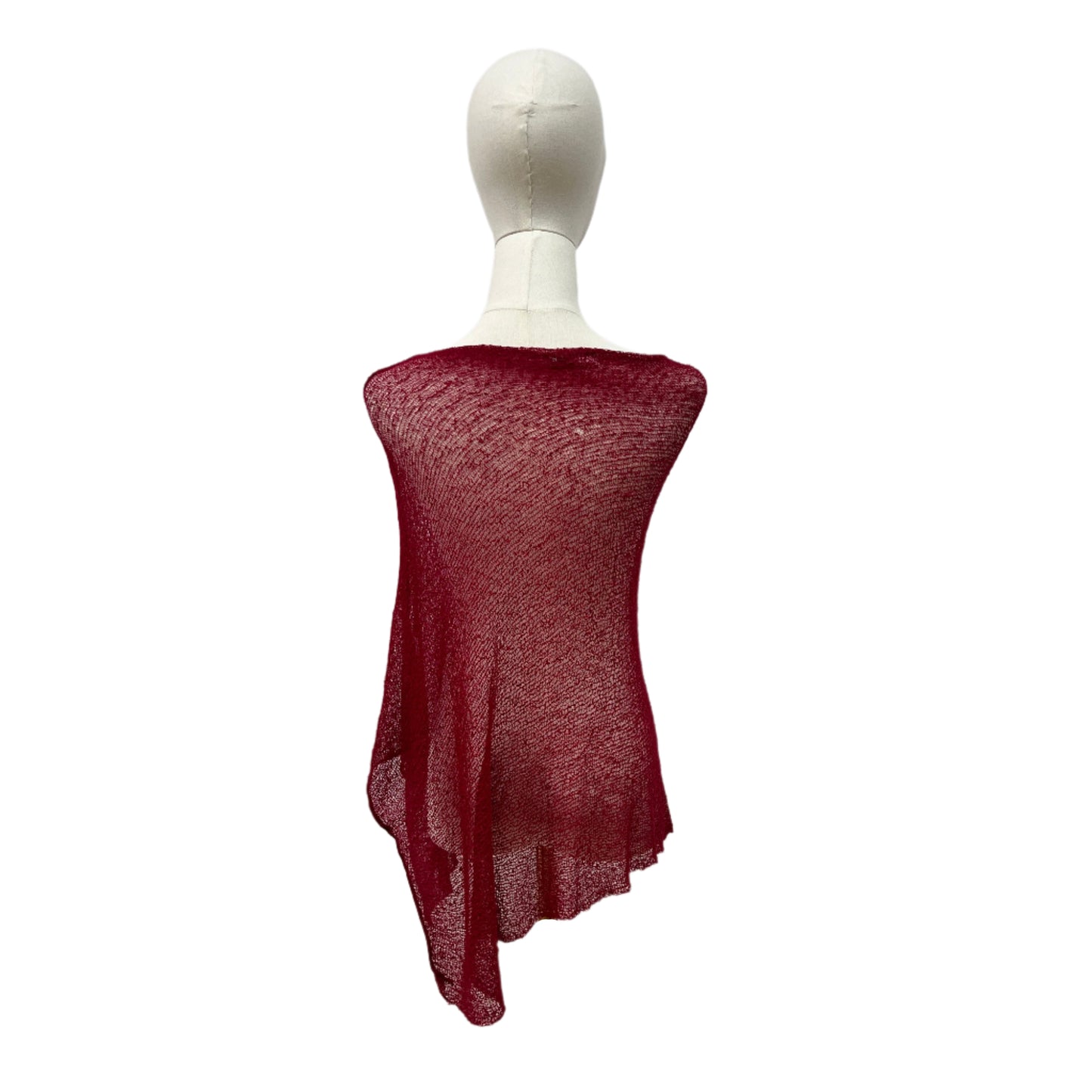 SHORT PONCHO-BURGUNDY-6-AFC5