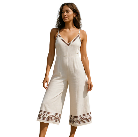 MONO CON CINTURÓN / REF- JM23-BLANCO