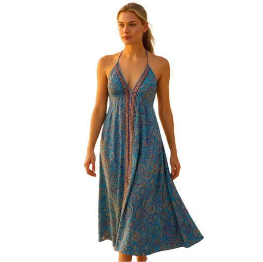 VESTIDO / REF: 13005RK-P5-GOLD