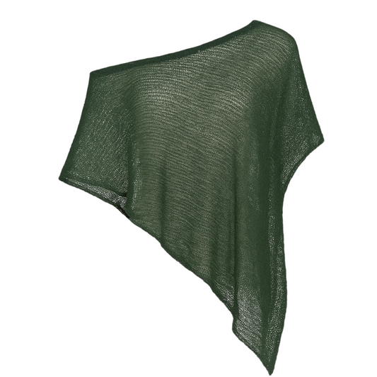 PONCHO / SHORT PONCHO-BOTTLE GREEN-61-AFC5