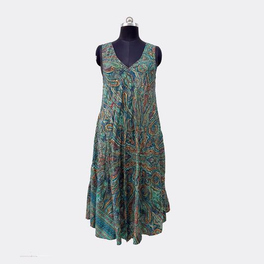 VESTIDO LARGO / P2 9032 PU GOLD