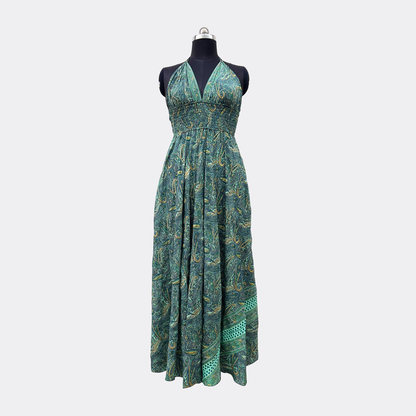 VESTIDO LARGO / P1-1842-PU-GOLD