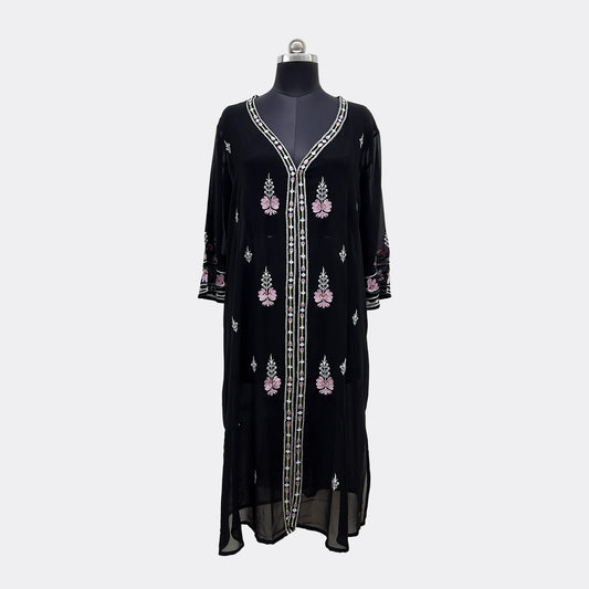 KIMONO / REF: 1105FKP-BLACK
