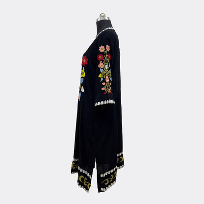 KIMONO / REF: 3844FKP-BLACK