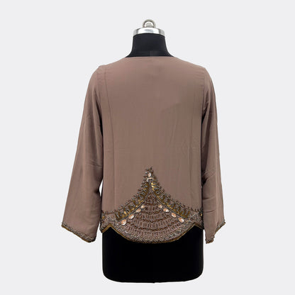 KIMONO / REF: 4834FKP-DUSTY ROSE