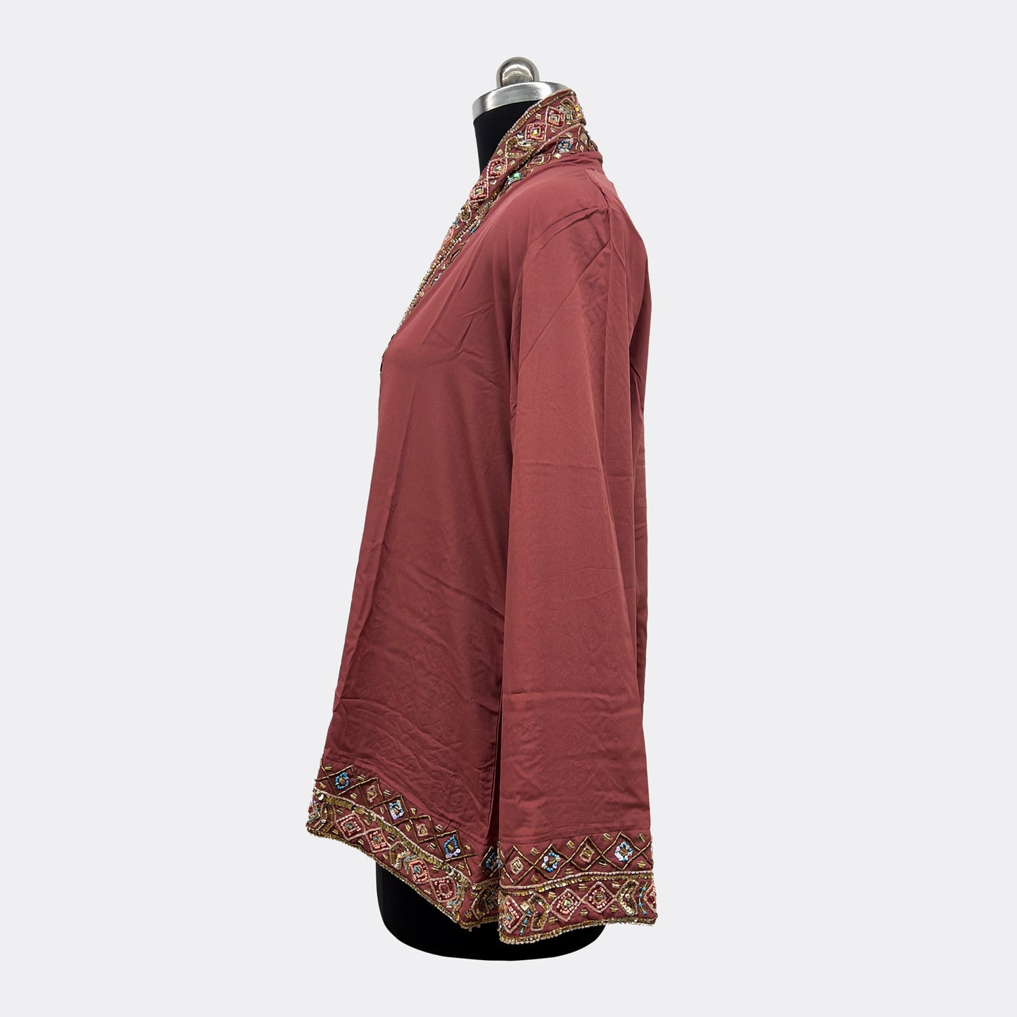 KIMONO / REF: 999FKP BRICK RED