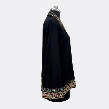 KIMONO / REF: 999FKP BLACK