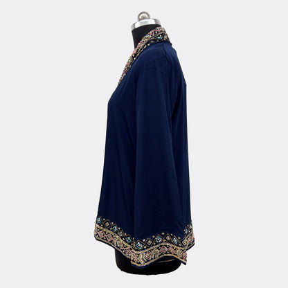 KIMONO / REF: 999FKP NAVY BLUE