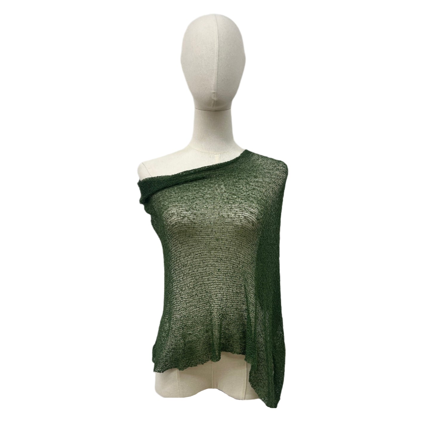 PONCHO / SHORT PONCHO-BOTTLE GREEN-61-AFC5