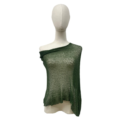 PONCHO / SHORT PONCHO-BOTTLE GREEN-61-AFC5