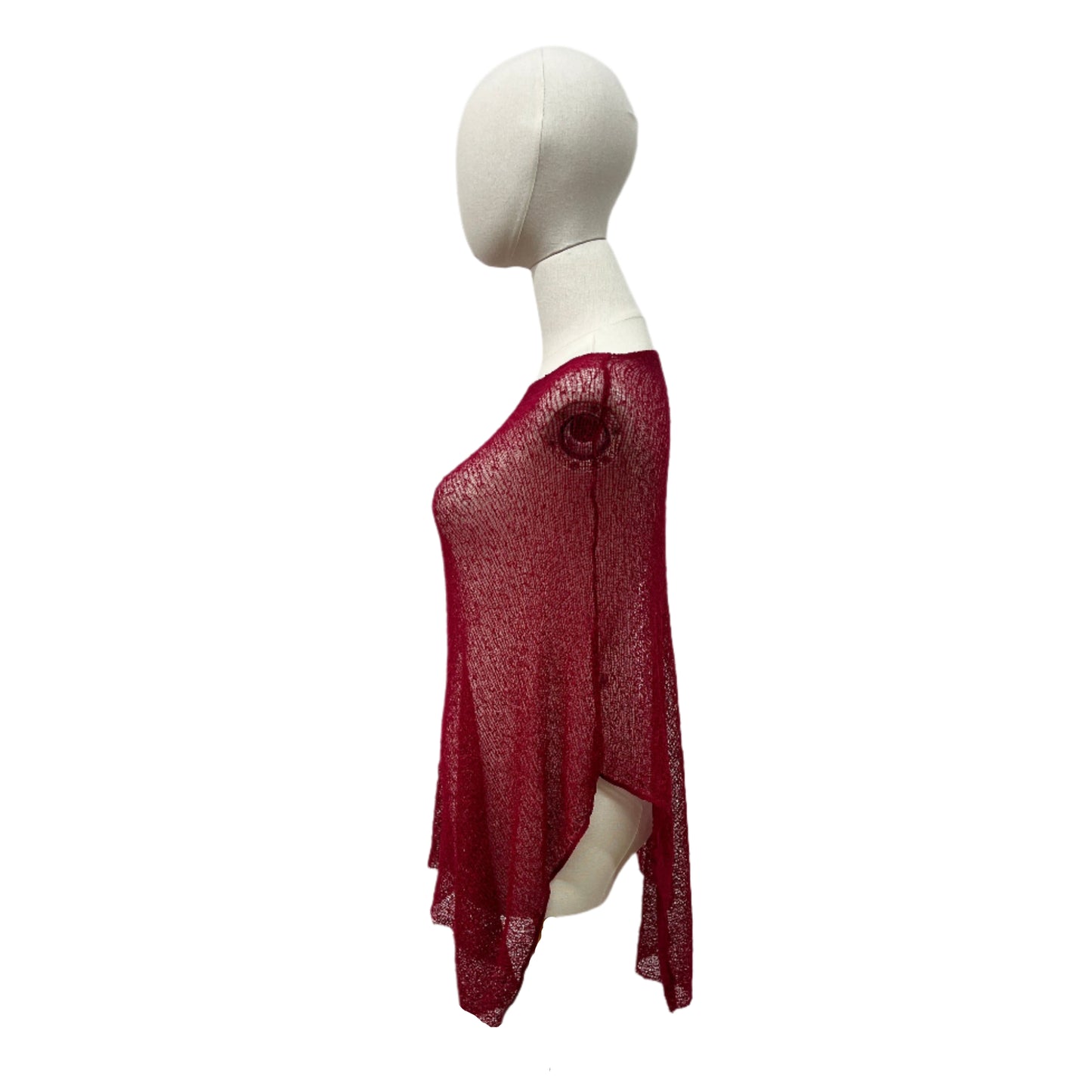 SHORT PONCHO-BURGUNDY-6-AFC5